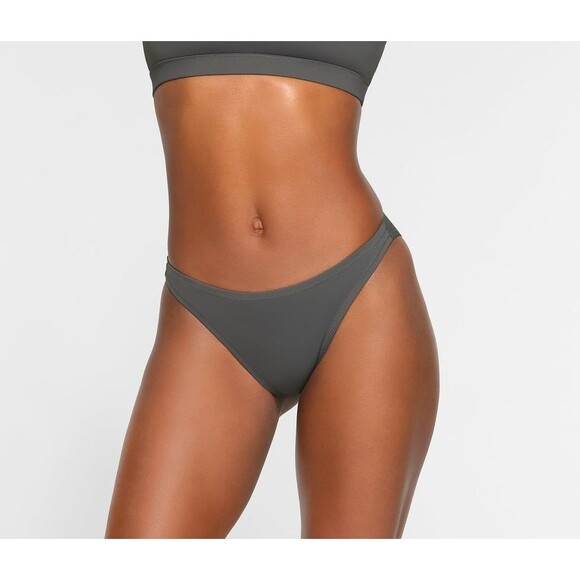 Recycled Swim Mid Coverage Bottom Size Large - Picture 2 of 6